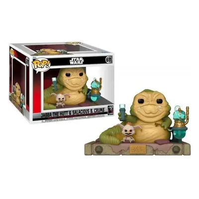 Funko Pop! 611 Star Wars Return of the Jedi 40th Anniversary Jabba the Hutt & Salacious B. Crumb