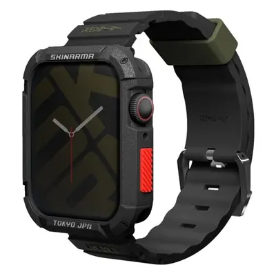 SKINARMA Shokku řemínek Apple Watch 46/45/44/42 mm černý