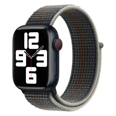 Apple Watch 41/40/38mm temně inkoustový provlékací sportovní řemínek Temně inkoustová