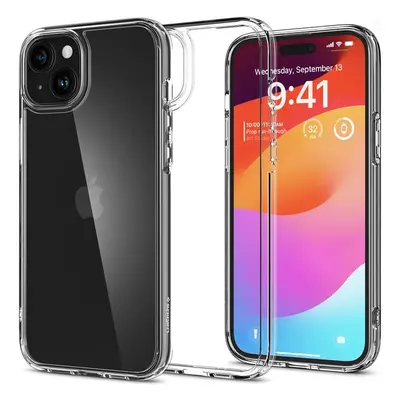 Spigen Ultra Hybrid kryt iPhone 15 čirý