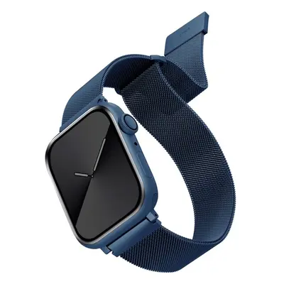 UNIQ Dante ocelový řemínek Apple Watch 42/41/40/38mm Cobalt modrý