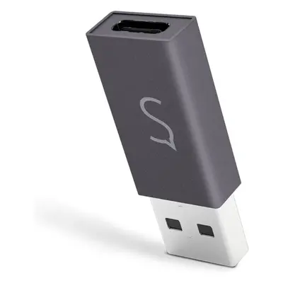 iWant USB-A / USB-C redukce na klíče vesmírně šedá