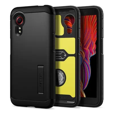 Pouzdro SPIGEN TOUGH ARMOR GALAXY XCOVER 5 černé Černá