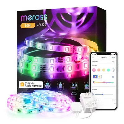 Meross Smart WiFi LED Strip Bílá