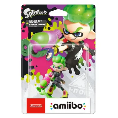 amiibo Splatoon Inkling Boy Neon-Green