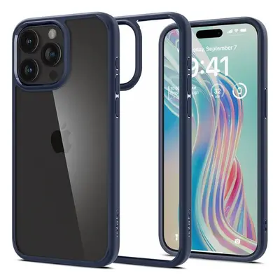 Spigen Ultra Hybrid kryt iPhone 15 Pro Max tmavě modrý