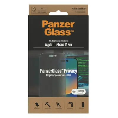 PanzerGlass™ Ultra-Wide Fit Privacy iPhone 14 Pro