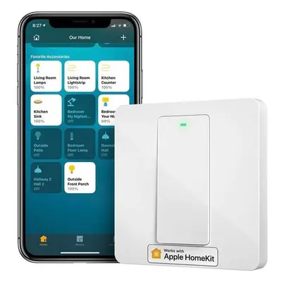 Meross Smart Wi-Fi Wall Switch 2 way Touch Button vypínač