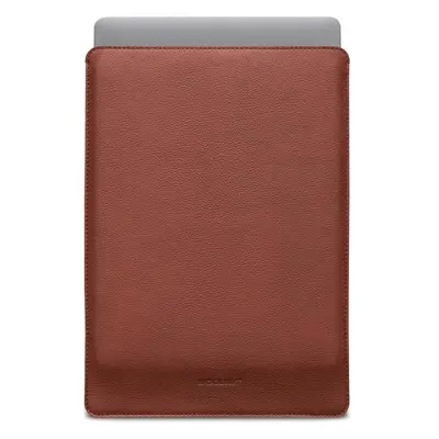 Woolnut kožené Sleeve pouzdro pro 15" MacBook Air hnědé