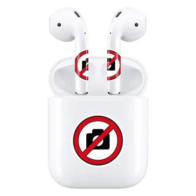 RockMax skin Art dekorativní nálepka pro AirPods 1/2 Gen.+nabíjecí pouzdro No photo