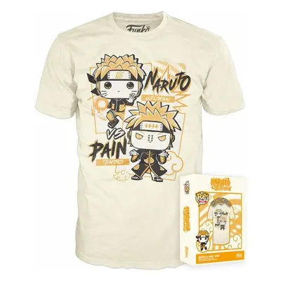 Funko Boxed Tee: Naruto- Naruto vs Pain XL