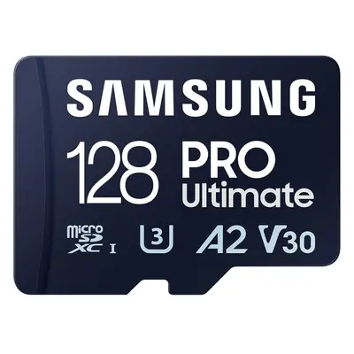 Samsung micro SDXC 128GB PRO Ultimate + USB adaptér MB-MY128SB/WW Černá