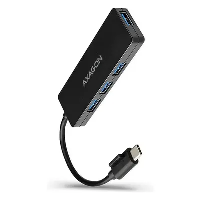 AXAGON HUEG1C 4x USB 3.2 Gen 1 SLIM hub kabel TypeC 14cm