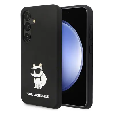 Karl Lagerfeld Liquid Silicone Choupette NFT Samsung Galaxy S24 černé Černá