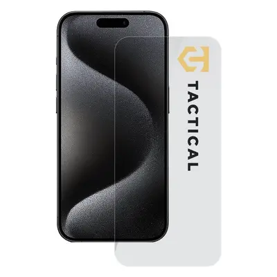 Tactical Glass Shield 2.5D sklo pro Apple iPhone 15 Pro čiré