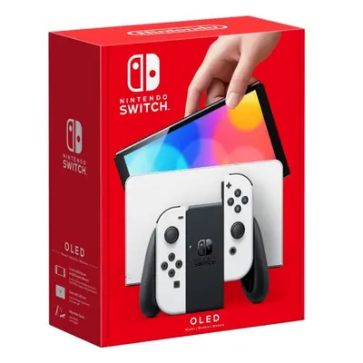 Nintendo Switch (OLED) Bílá