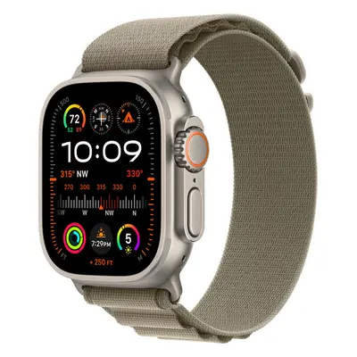 Apple Watch 49/45/44/42mm olivový Alpský tah malý Olivově zelená