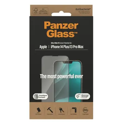 PanzerGlass™ Ultra-Wide Fit iPhone 14 Plus/13 Pro Max s instalačním rámečkem