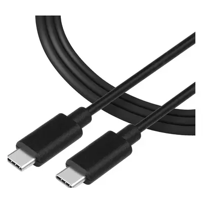 Tactical Smooth Thread Cable USB-C/USB-C 0,3m černý