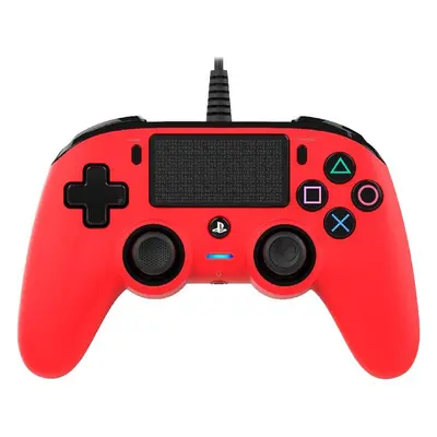 Herní ovladač Nacon Compact Controller červený (PS4/PC)