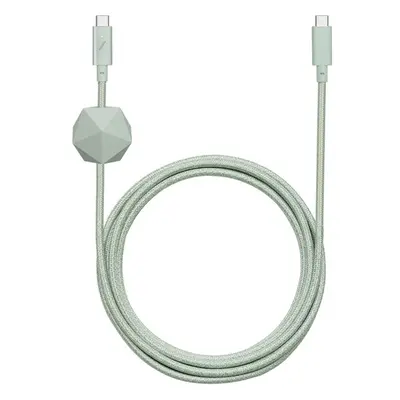 Native Union Desk Cable USB-C kabel, 2.4m, 100W, sage