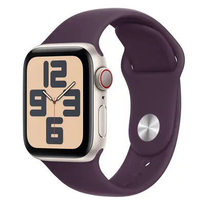 Apple Watch 41/40/38mm švestkový sportovní řemínek S/M Švestková