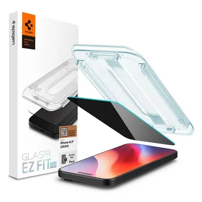 Spigen Glass tR EZ Fit HD (Privacy) tvrzené sklo iPhone 16 Pro čiré