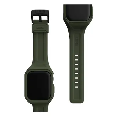 UAG Scout Strap & Case řemínek pro Apple Watch 45 mm olivový