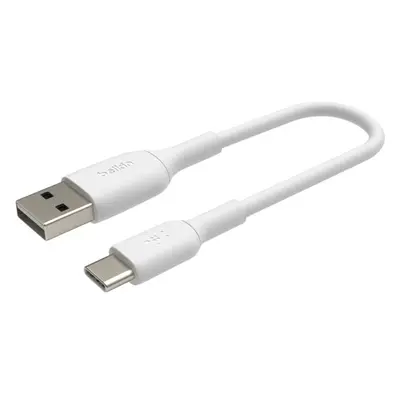 Belkin BOOST Charge USB-C/USB-A kabel, 15cm, bílý