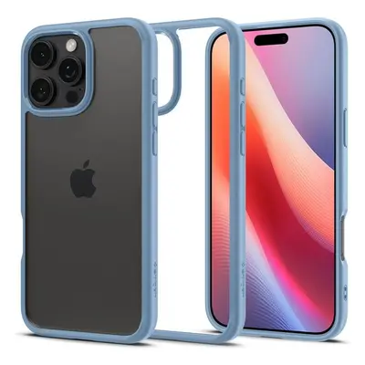 Spigen Crystal Hybrid kryt iPhone 16 Pro Max sierra blue