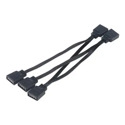 Akasa multiplikátor pro RGB LED pásky (AK-CBLD05-40BK), 40 cm