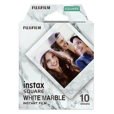 Fujifilm Instax Square White Marble film (10 ks)