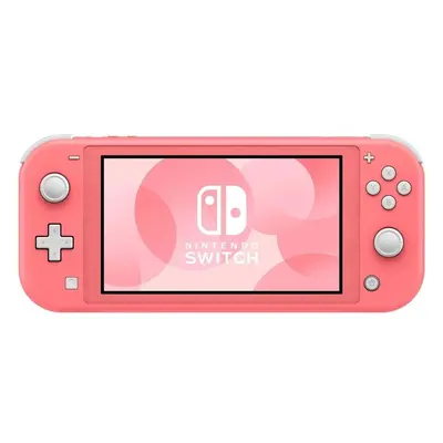 Nintendo Switch Lite Coral + ACNH + NSO 12month Růžová