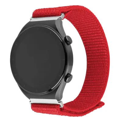 FIXED Nylon Sporty Strap řemínek s Quick Release (20mm) červený