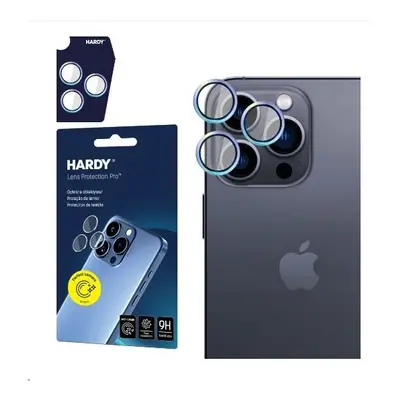 3mk Hardy Lens Protection Pro skla na fotoaparát Apple iPhone 15 Pro duhová