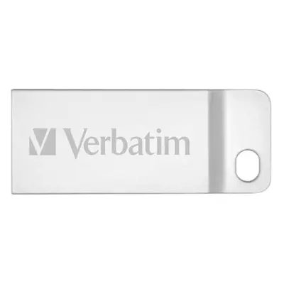 VERBATIM Flash Disk 64GB Metal Executive, USB 2.0, stříbrný Stříbrná