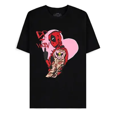 Tričko Deadpool - I Heart You 2XL