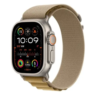 Apple Watch MXN13ZM/A Žlutohnědá