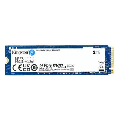 Kingston SSD 2000GB NV3 NVMe™ PCIe M.2 2280 (6000/5000MB/s) SNV3S/2000G