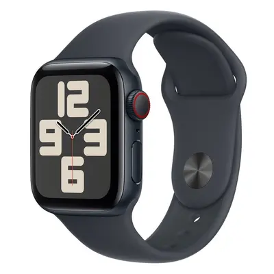 Apple Watch 41/40/38mm černý sportovní řemínek S/M Černá