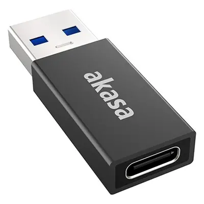 Akasa adaptér USB3.1 Gen2 Type-C - USB-A (F/M), 2ks v balení