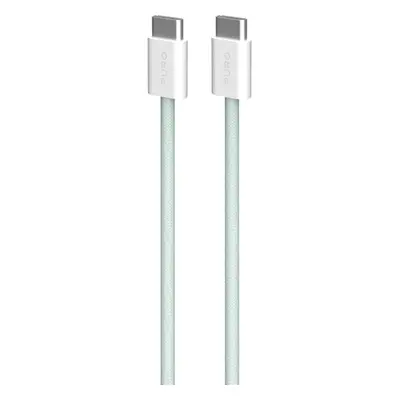 PURO Fabrik 2.0 USB-C/USB-C kabel (60W) 1,5 m, zelený