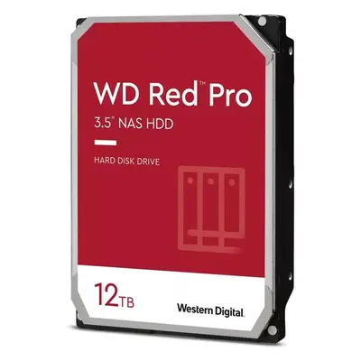 WD RED Pro NAS WD121KFBX 12TB SATAIII/600 256MB cache, 240 MB/s, CMR