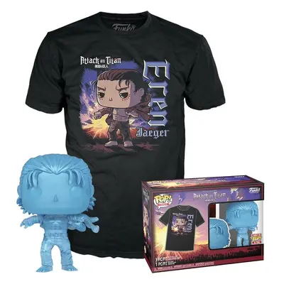 Funko Pop! Attack on Titan Final Season Eren Jaeger Tee Box Černá