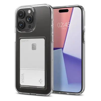 Spigen Crystal Slot kryt iPhone 15 Pro Max čirý