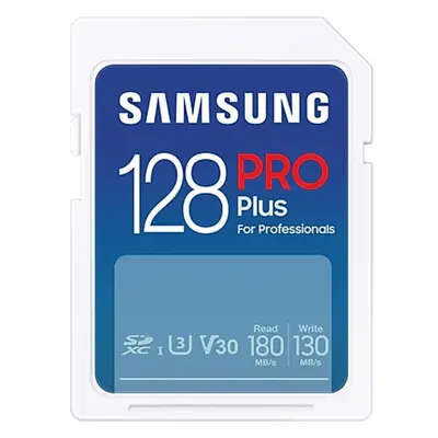 Samsung SDXC 128GB PRO PLUS MB-SD128S/EU Modrá