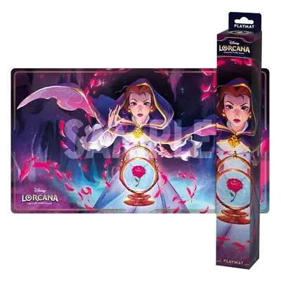 Disney Lorcana: Shimmering Skies - Playmat Mystic glimmer of Belle, Beauty and the Beast