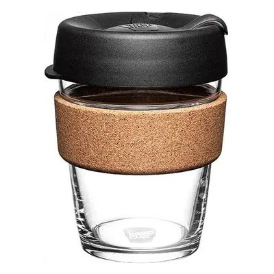 KEEPCUP Hrnek KeepCup Hrnek Brew Cork Black M 340 ml Černá