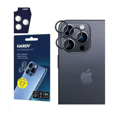 3mk Hardy Lens Protection Pro skla na fotoaparát Apple iPhone 15 Pro černá