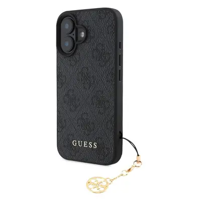 Guess 4G Charm kryt pro iPhone 16 Plus šedý